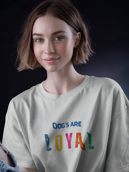 Loyalty in Style: Oversized T-Shirt for Dog Lovers