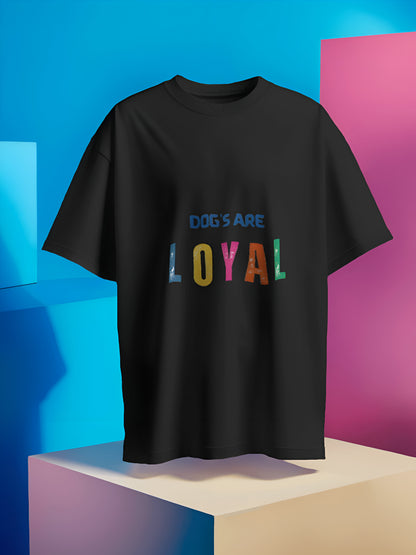 Loyalty in Style: Oversized T-Shirt for Dog Lovers