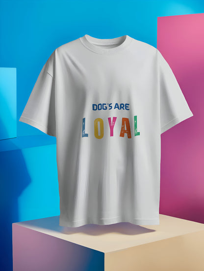 Loyalty in Style: Oversized T-Shirt for Dog Lovers